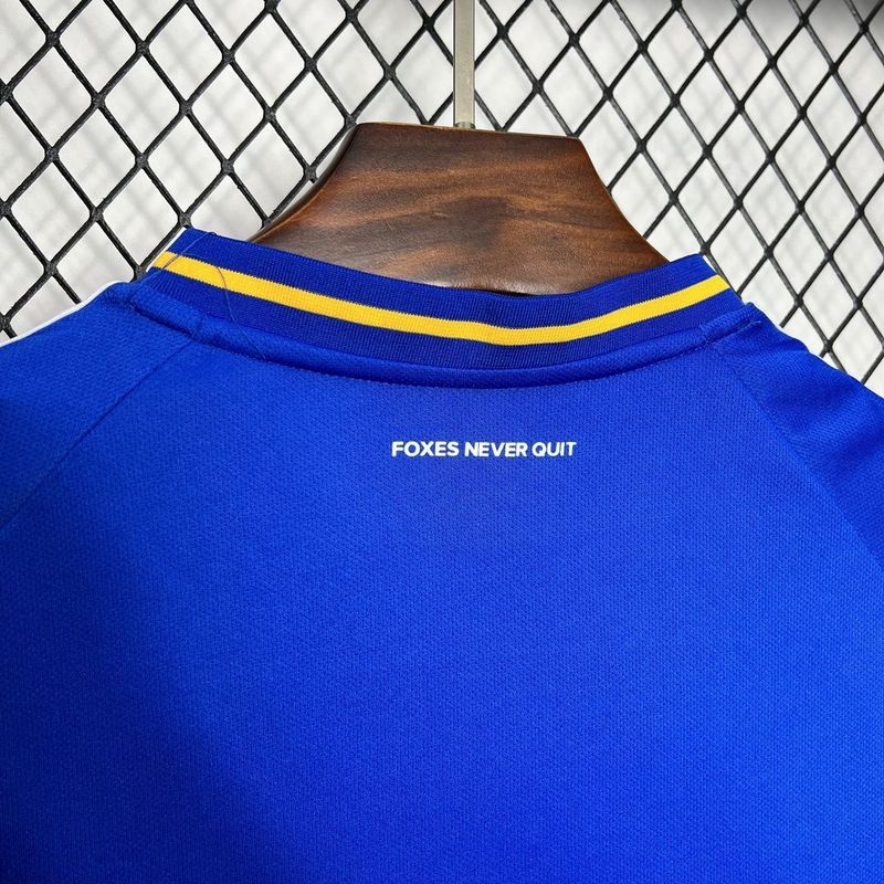 24-25 Leicester City home soccer jersey