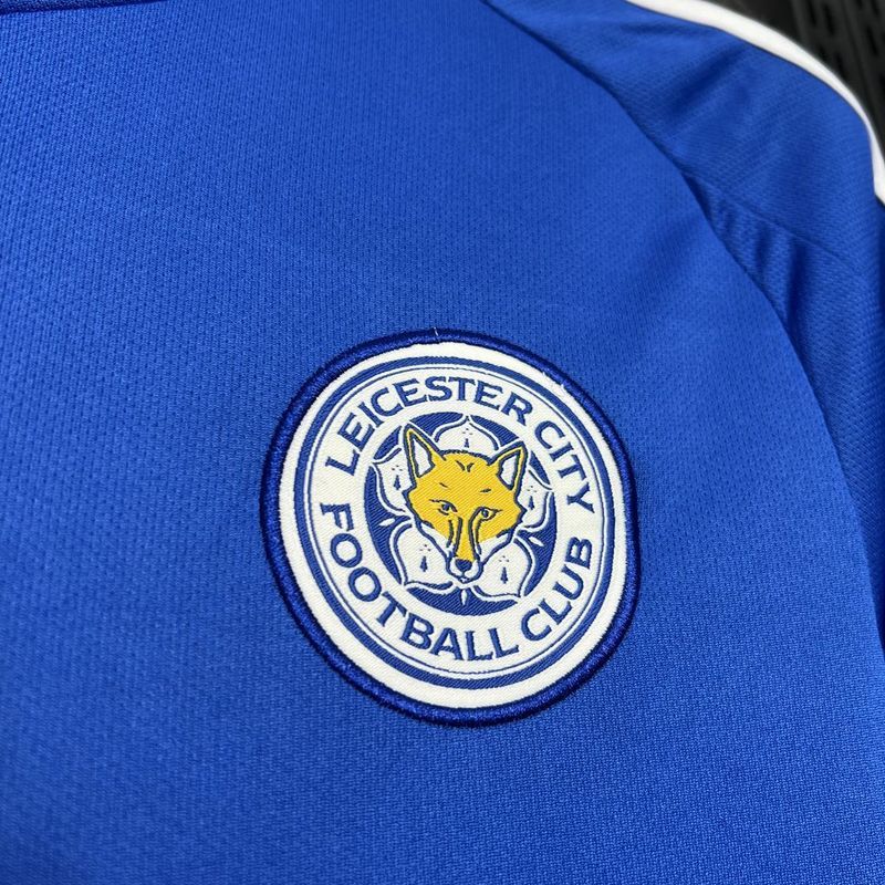 24-25 Leicester City home soccer jersey