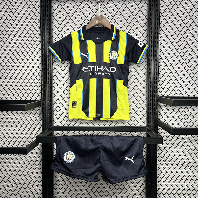 24-25 Man City away kidS kit