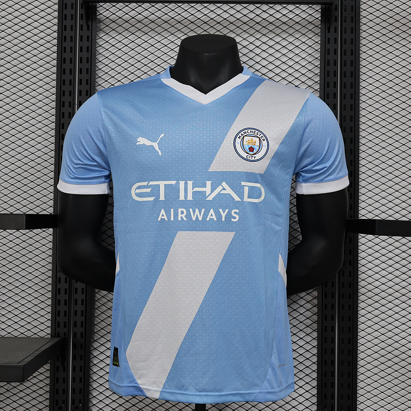 24-25 Man City BLue Special Player version jersey