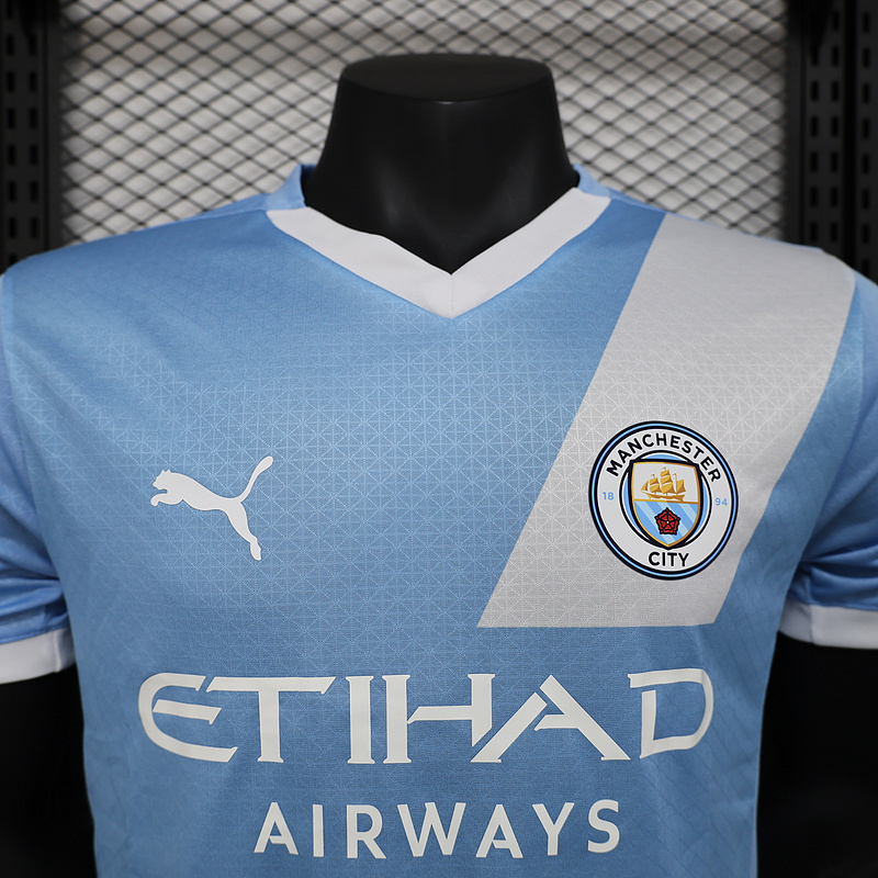 24-25 Man City BLue Special Player version jersey