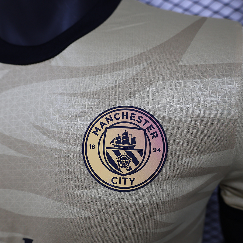 24-25 Man City Gold Special player version jersey