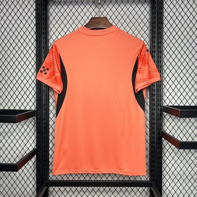 24-25 Man City Orange goalkeeper jersey