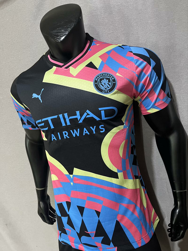 24-25 Man City Rainbow special player version jersey