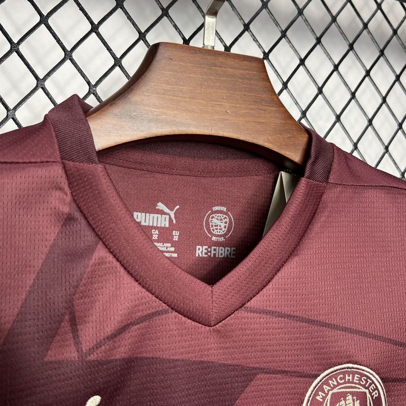 24-25 Man City third away kids kit