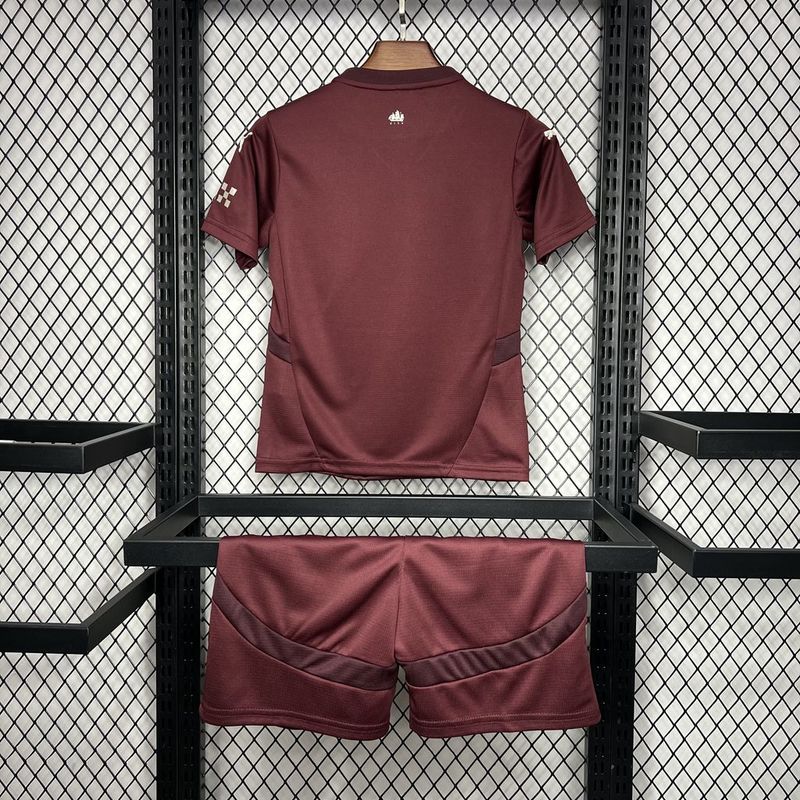 24-25 Man City third away kids kit