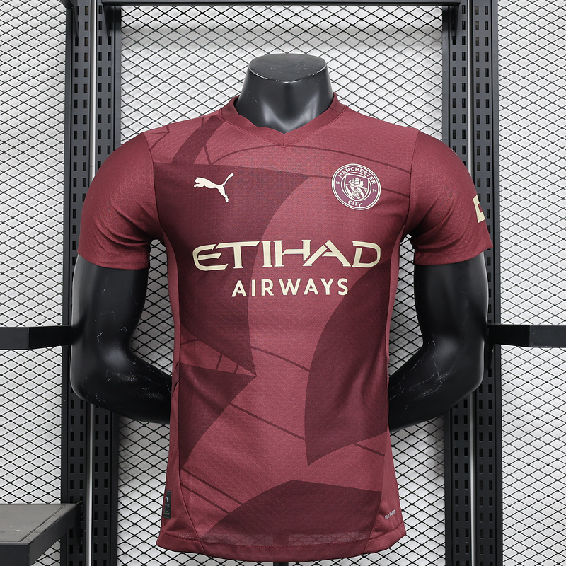 24-25 Man City third away player version jersey