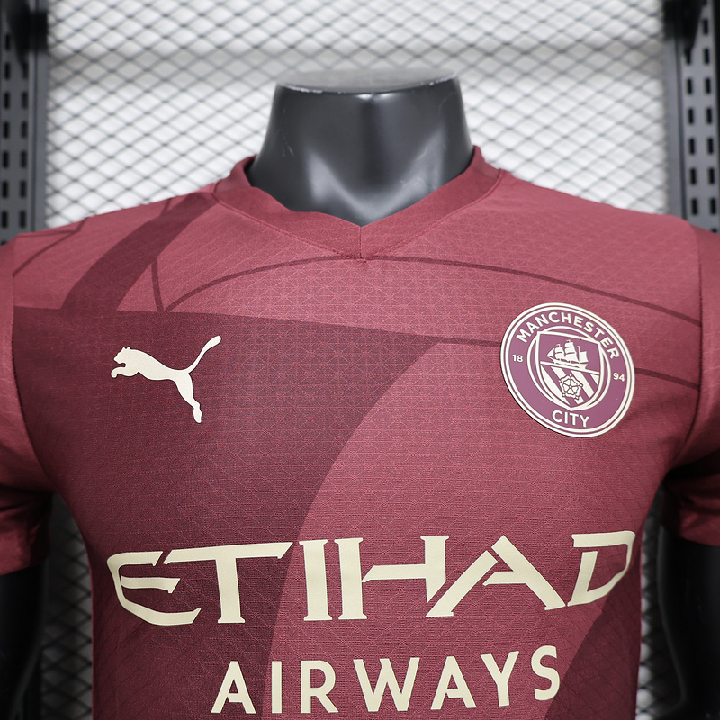 24-25 Man City third away player version jersey