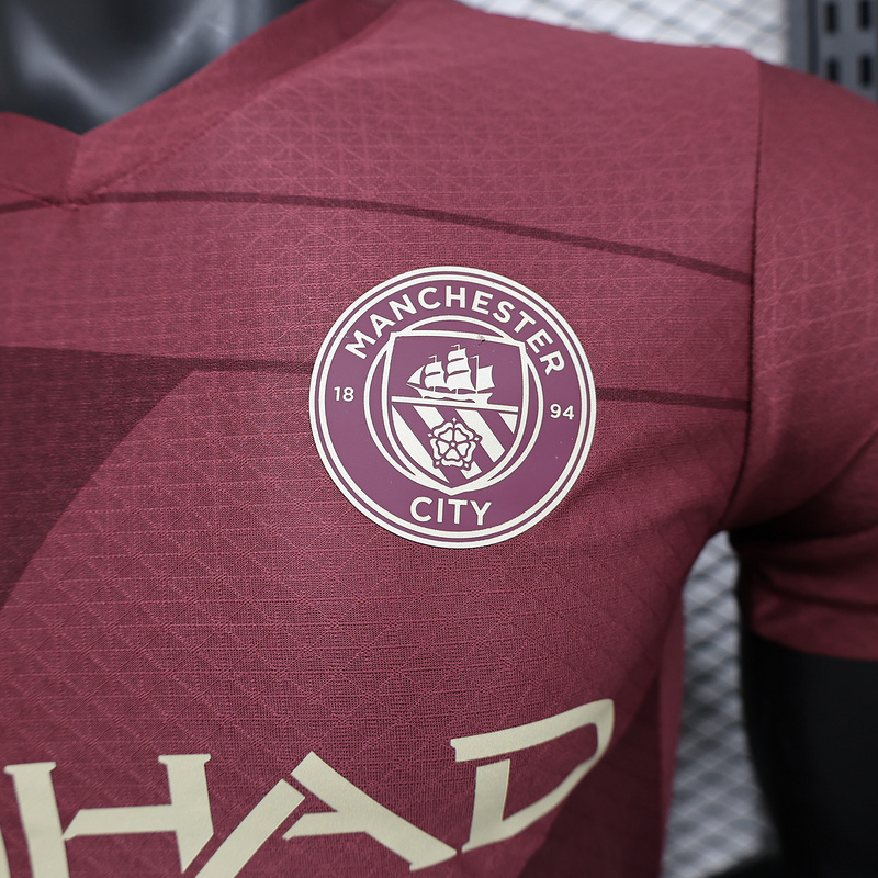24-25 Man City third away player version jersey