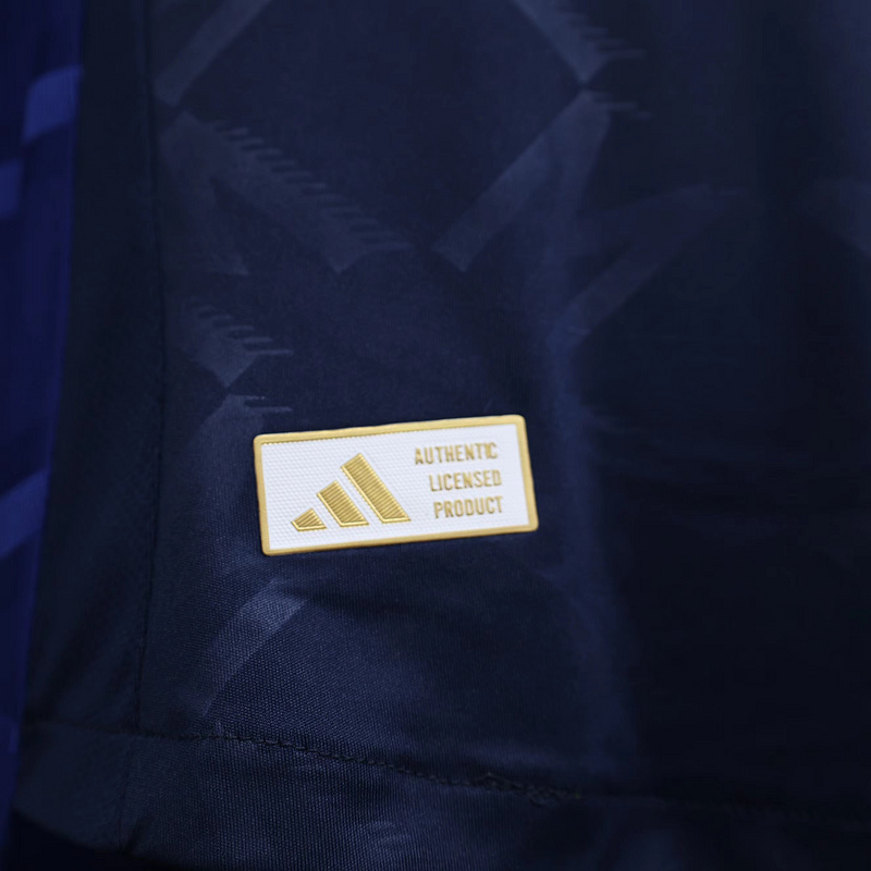 24-25 Man United away blue player version jersey