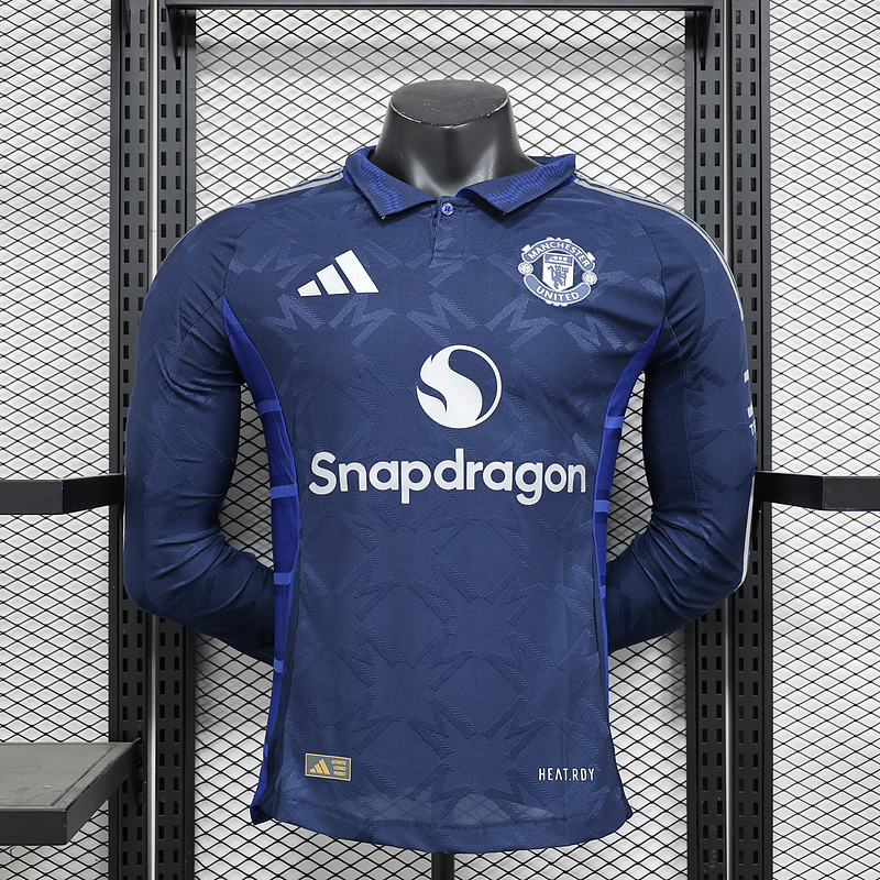 24-25 Man United away long sleeve player version jersey