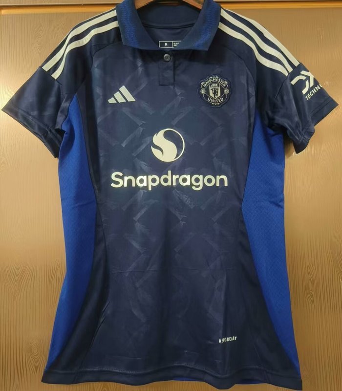 24-25 Man United away woman soccer jersey