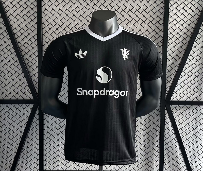 24-25 Man United Black Player version jersey