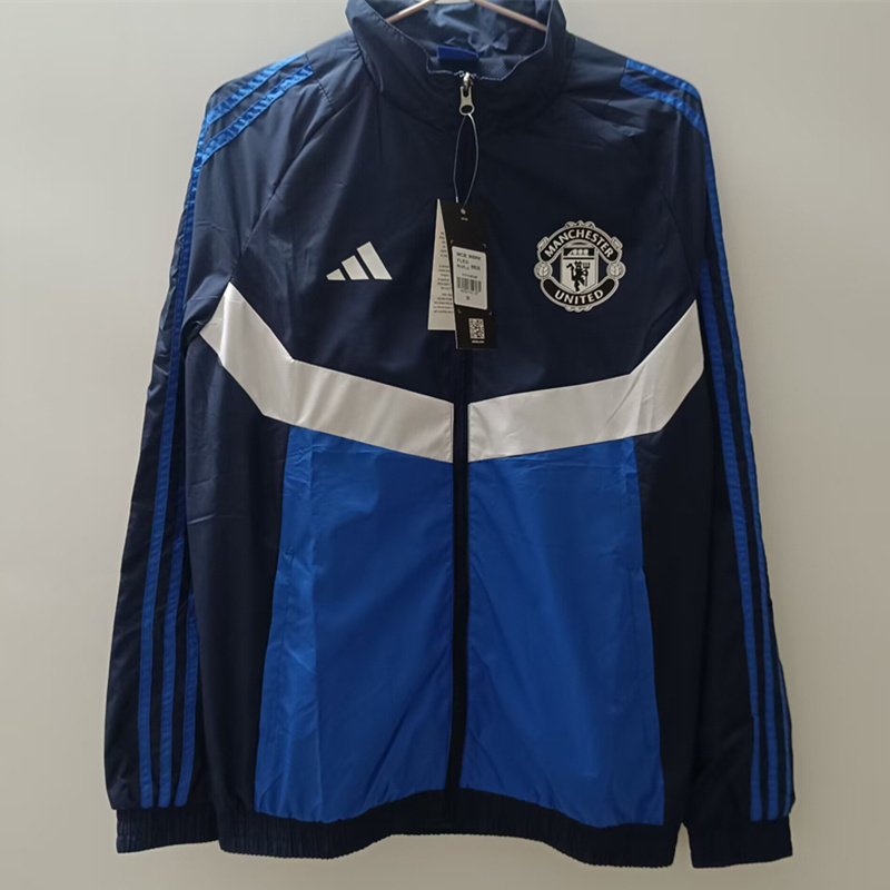24-25 Man United Blue windbreaker