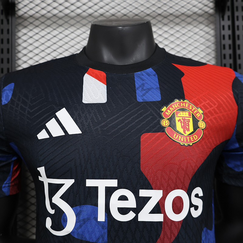 24-25 Man United Colorful training player version jersey
