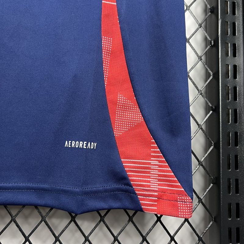 24-25 Man United Dark blue Pre-match training Jersey