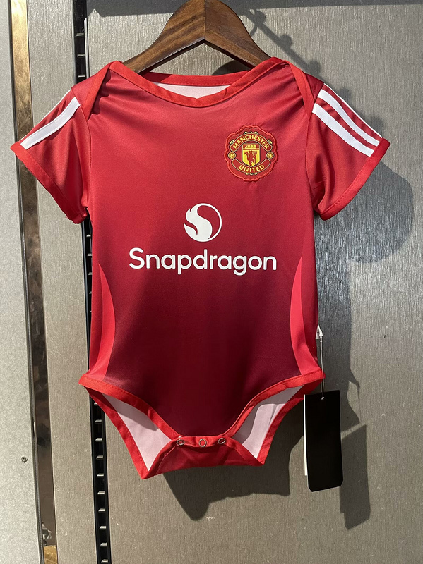 24-25 Man United home baby jersey