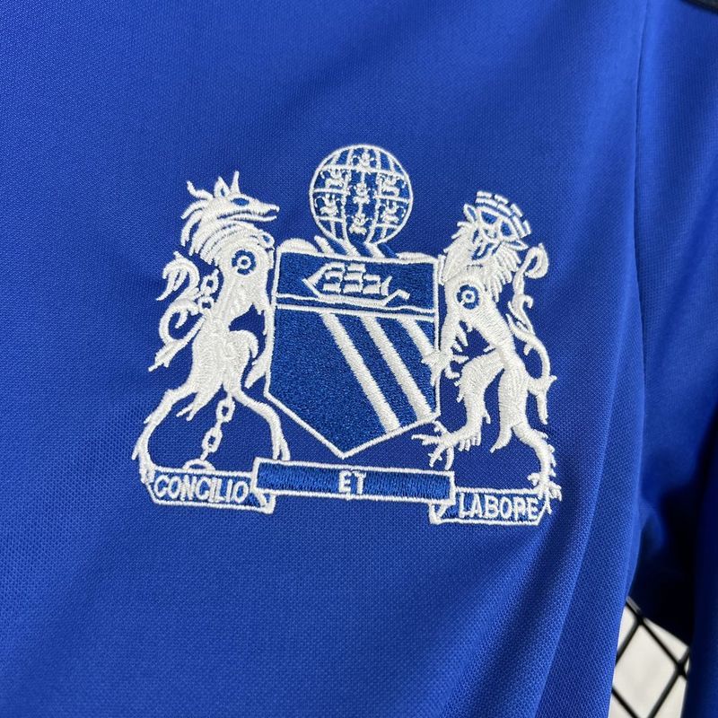 24-25 Man United Joint Edition Blue Long Sleeves Retro Jersey