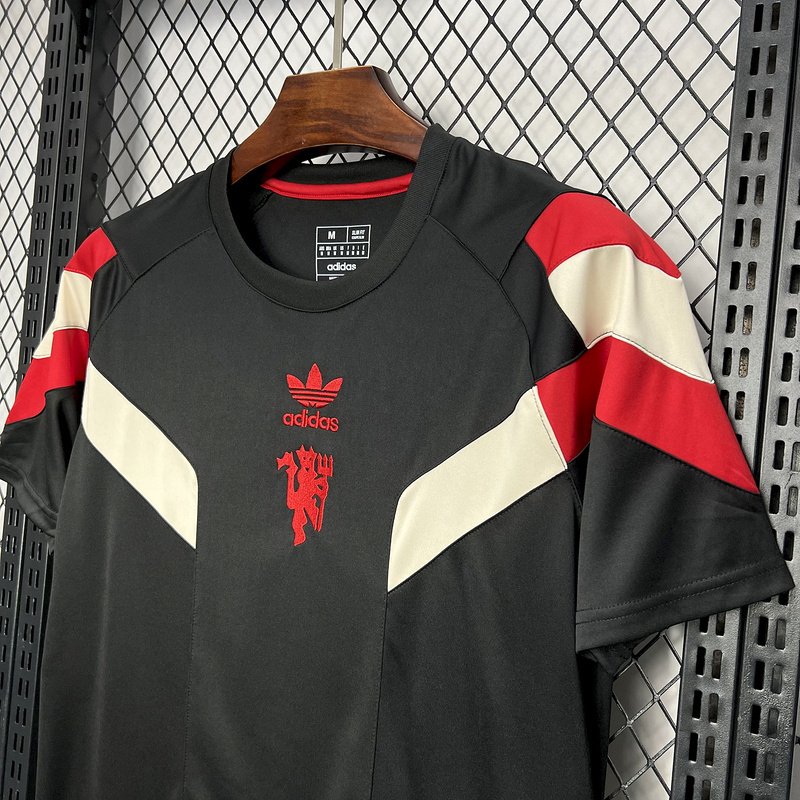 24-25 Man United Originals Tee Black Jersey