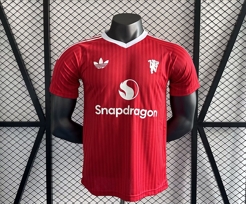 24-25 Man United red Player version jersey