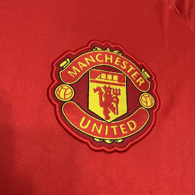 24-25 Man United Red Pre-match training Jersey