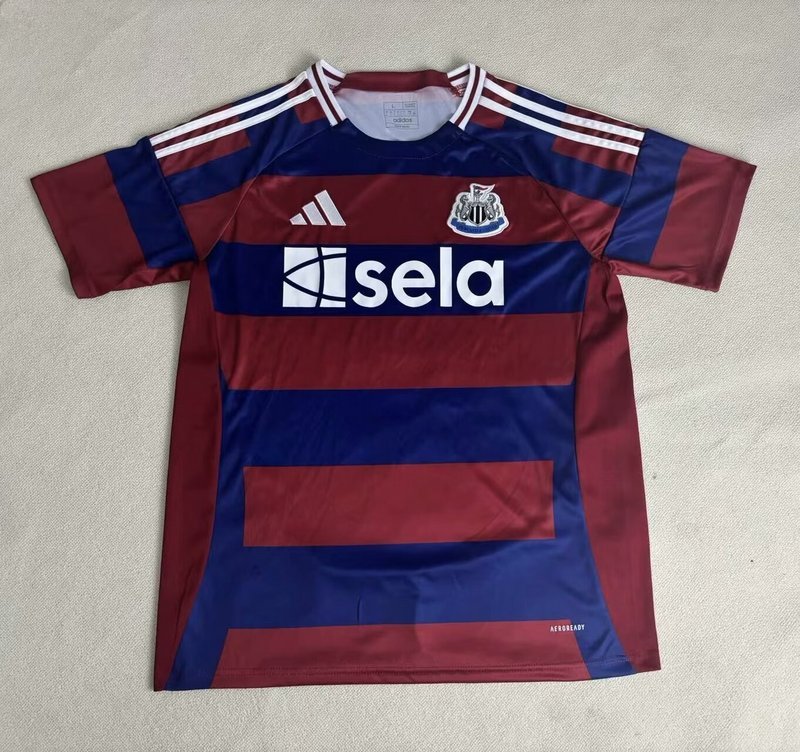 24-25 Newcastle away soccer jersey