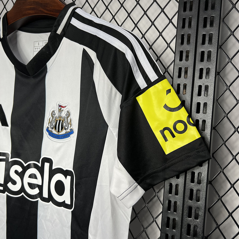 24-25 Newcastle home soccer jersey