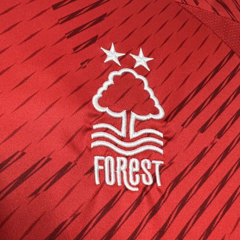 24-25 Nottingham Forest home soccer jersey
