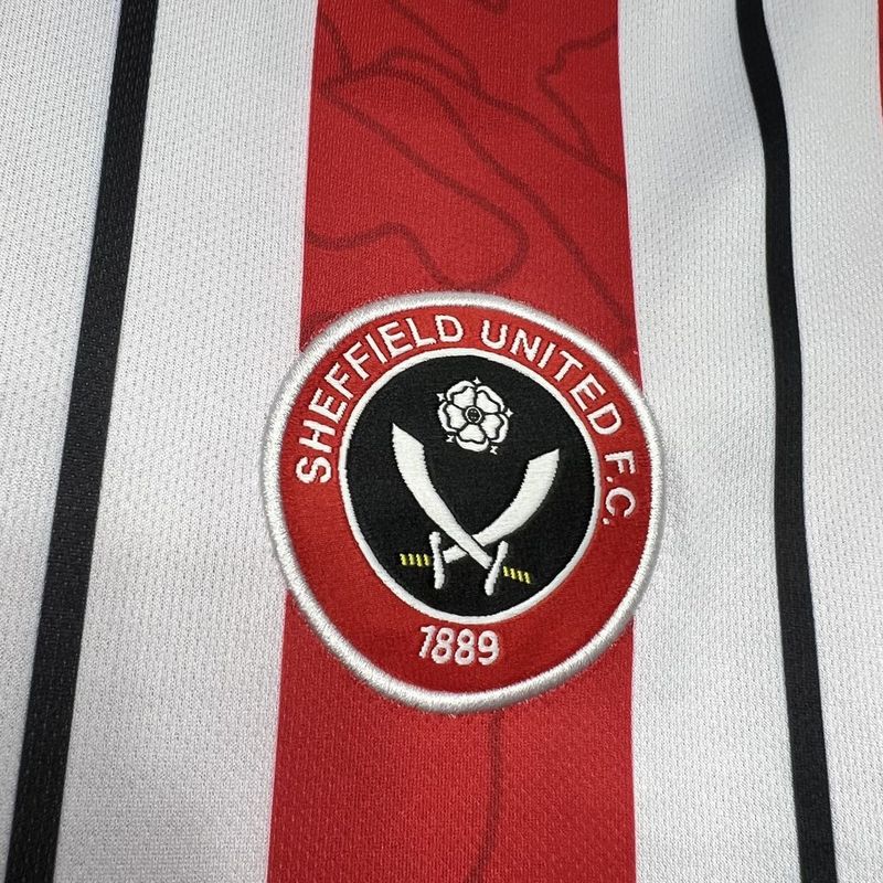 24-25 Sheffield United F.C. Home Soccer Jersey
