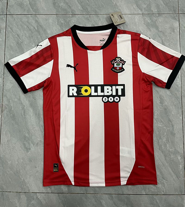 24-25 Southampton home soccer jersey