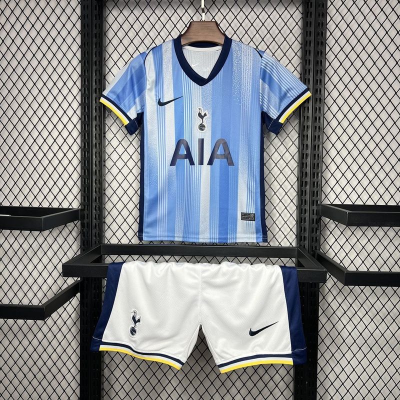 24-25 Tottenham away kids kit