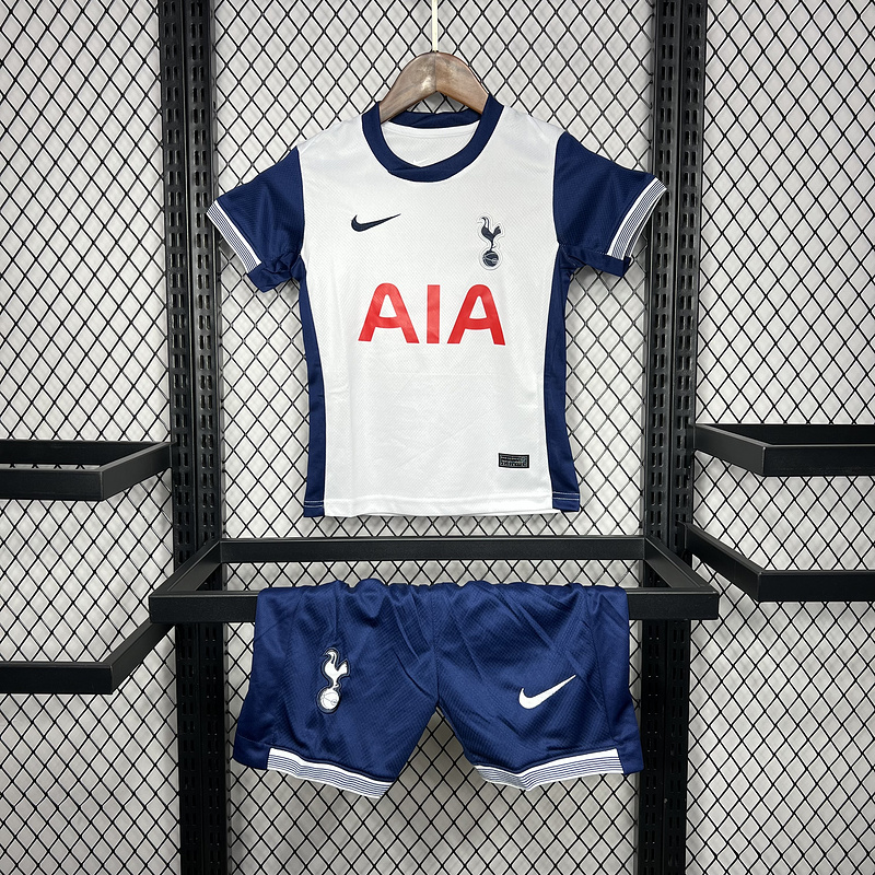 24-25 Tottenham home kids kit
