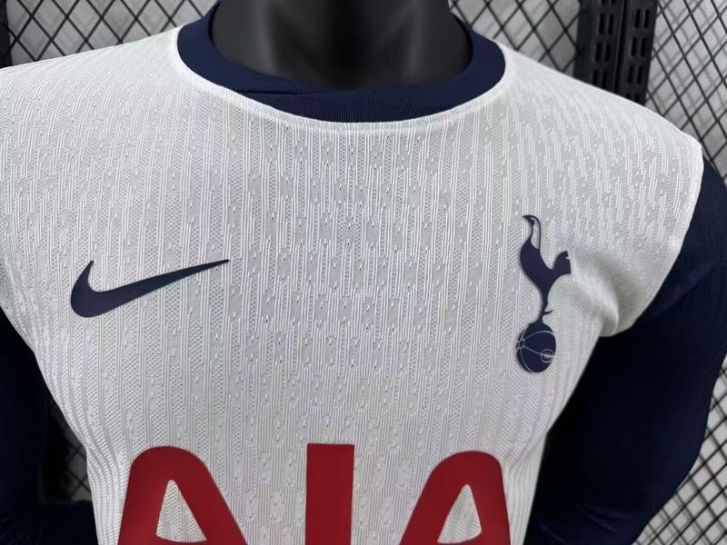 24-25 Tottenham  home long sleeve player verson jersey