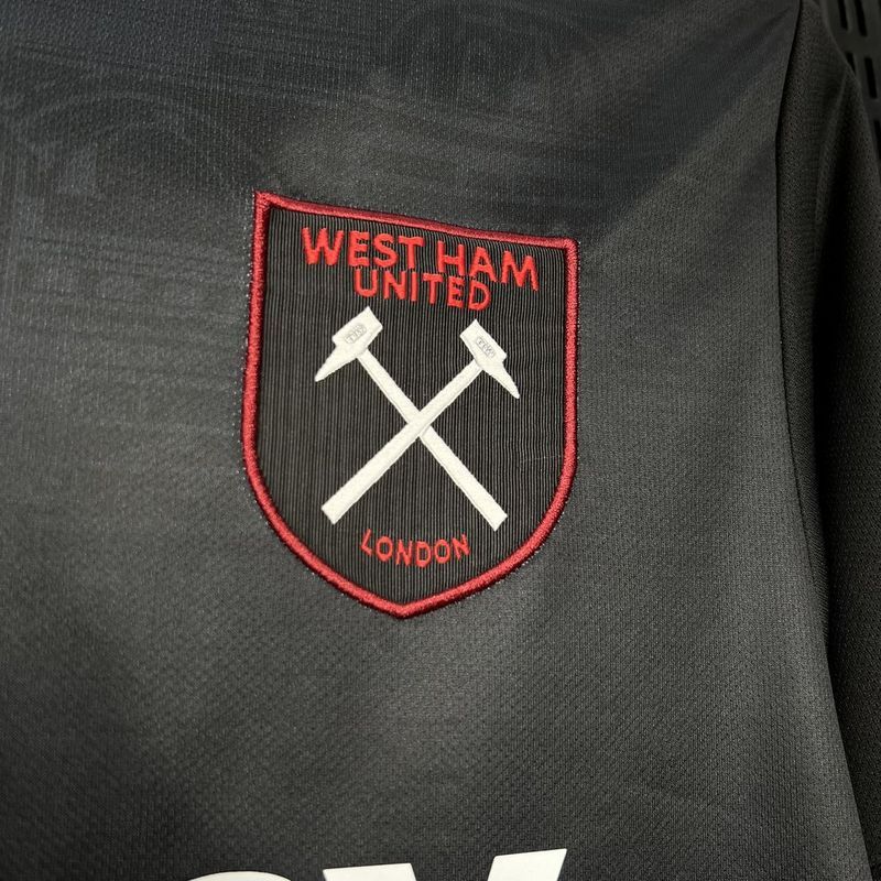 24-25 West Ham away soccer jersey