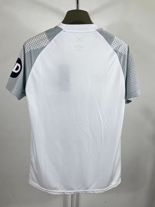 24-25 West ham white soccer jersey