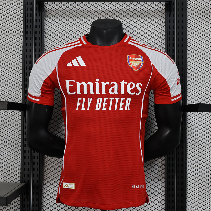 25-26 Arsenal red player version jersey