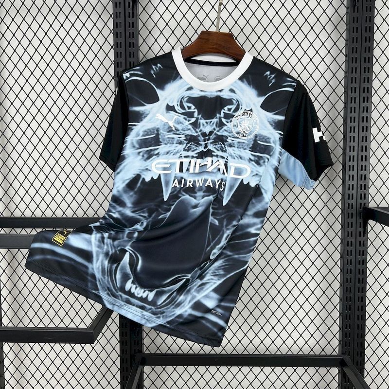 25-26 Man City Black and blue concept version Jersey