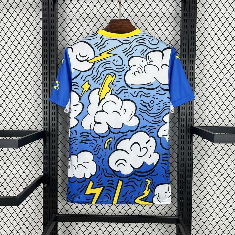 25-26 Man City Concept version blue and white Jersey