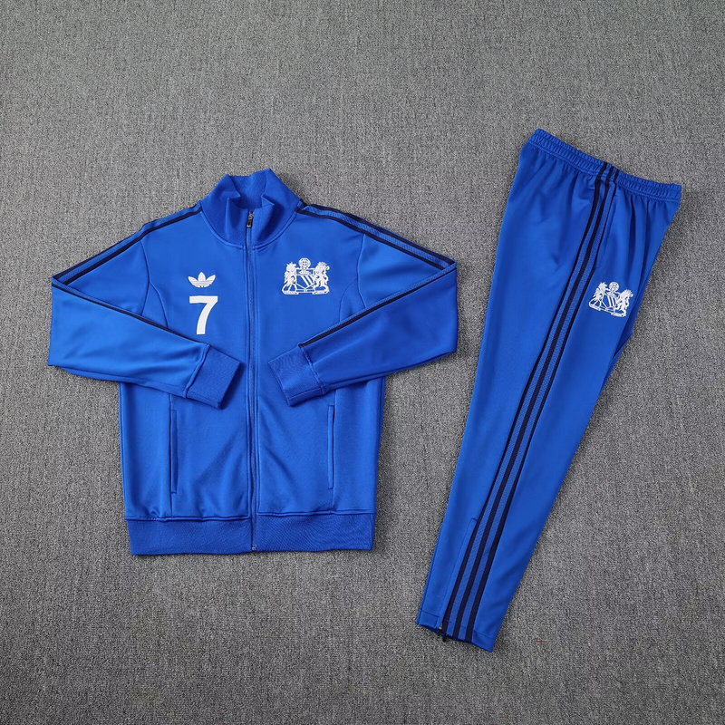 25-26 Man United blue jacket suit