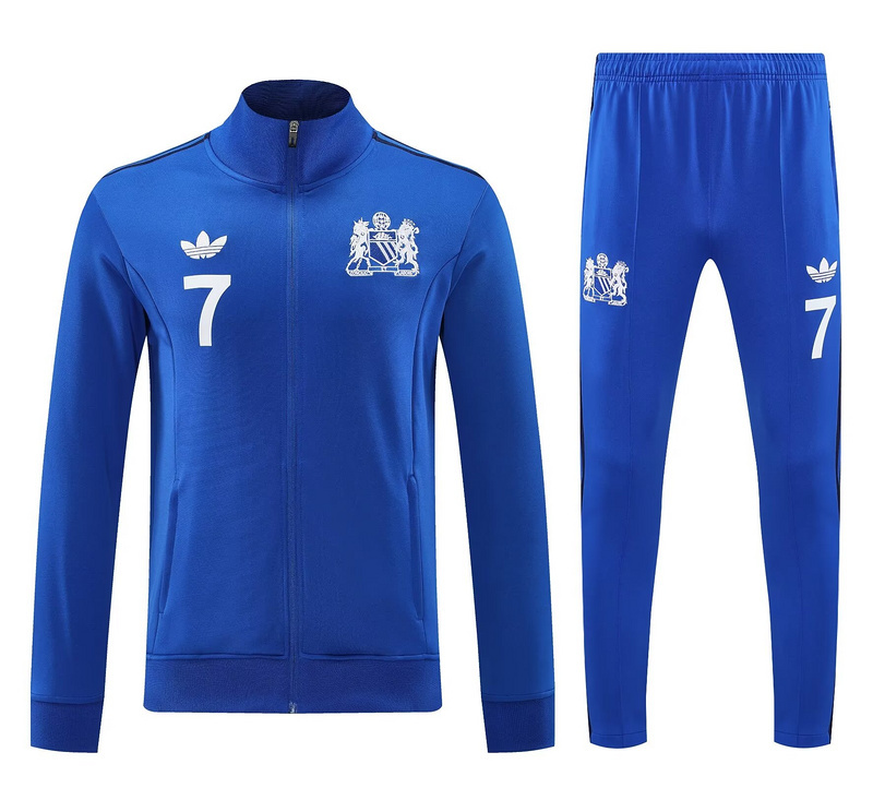 25-26 Man United blue jacket suit