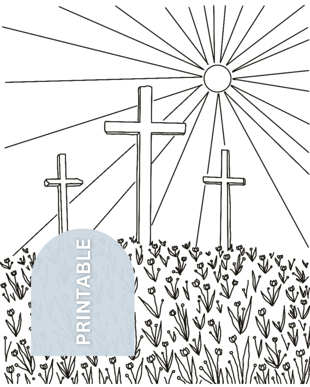 Good Friday Coloring Page