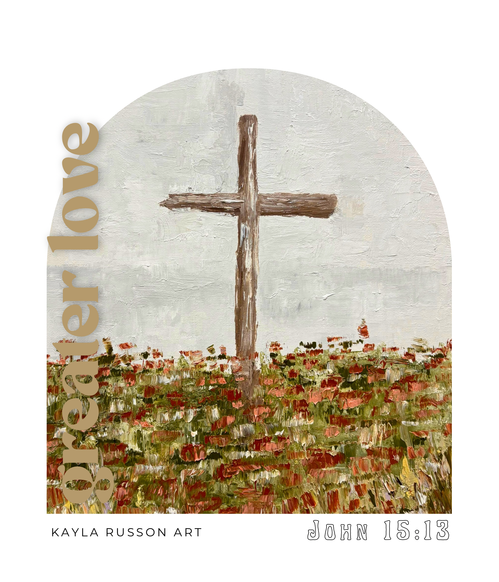 Greater Love Basic Tee