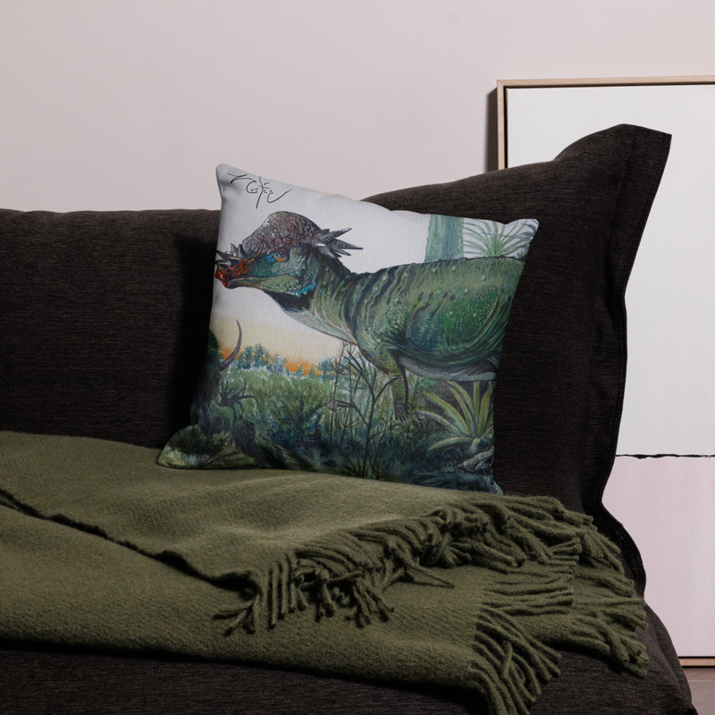 Cojín Pachycephalosaurus