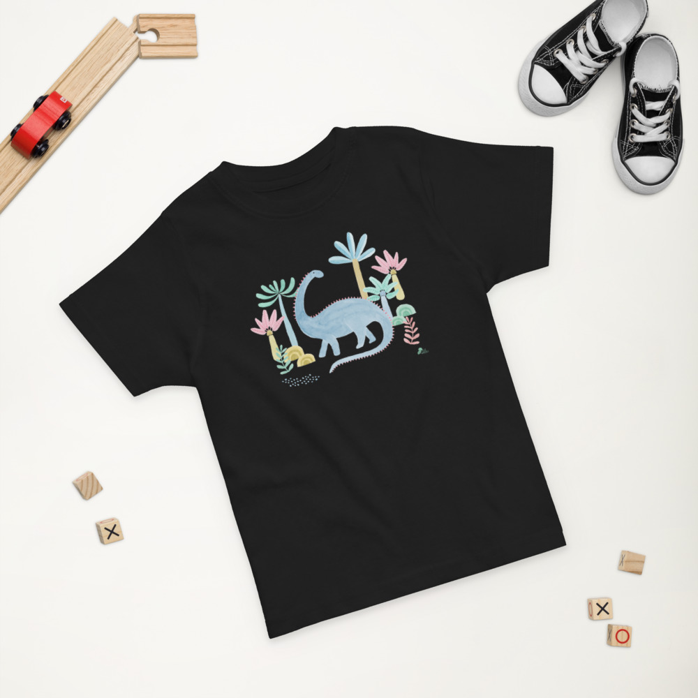 Camiseta infantil - Saurópodo
