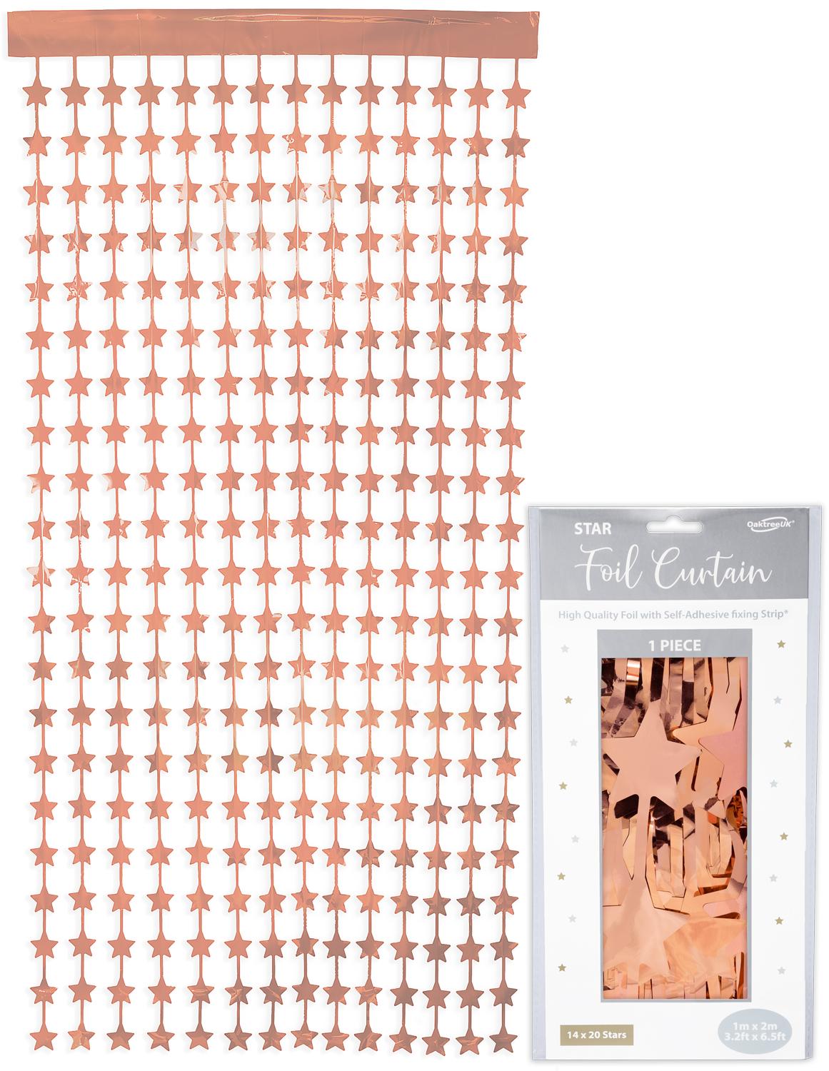 Star Foil Door Curtain/Backdrop