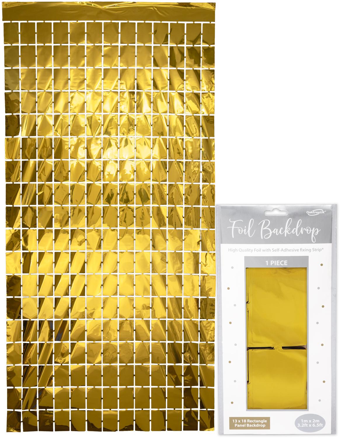 Rectangle Foil Backdrop