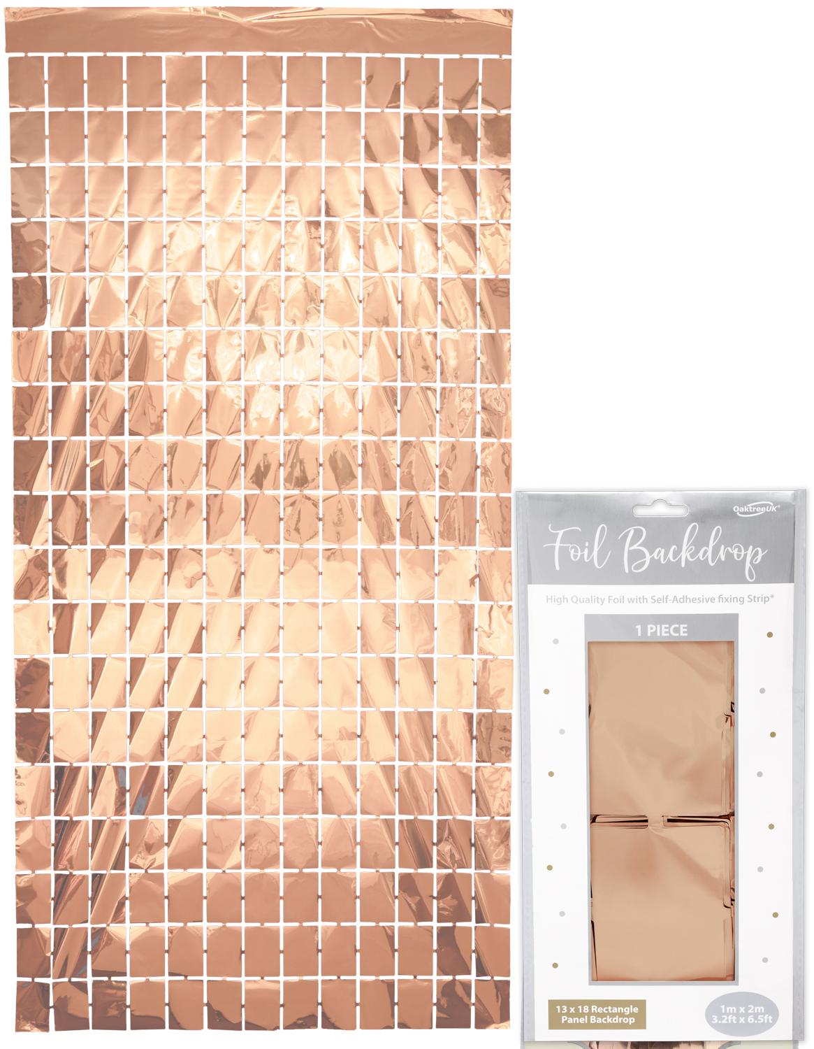 Rectangle Foil Backdrop