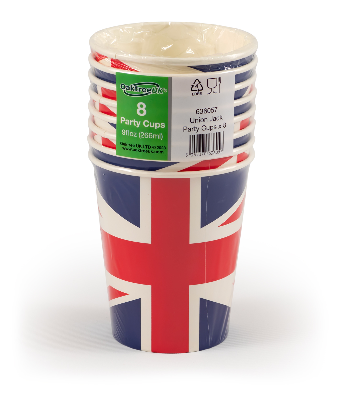 Union Jack Paper Cups