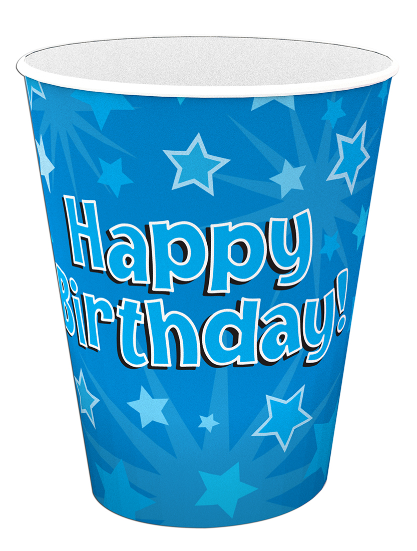 Birthday Party Cups 9oz/266ml 8pcs