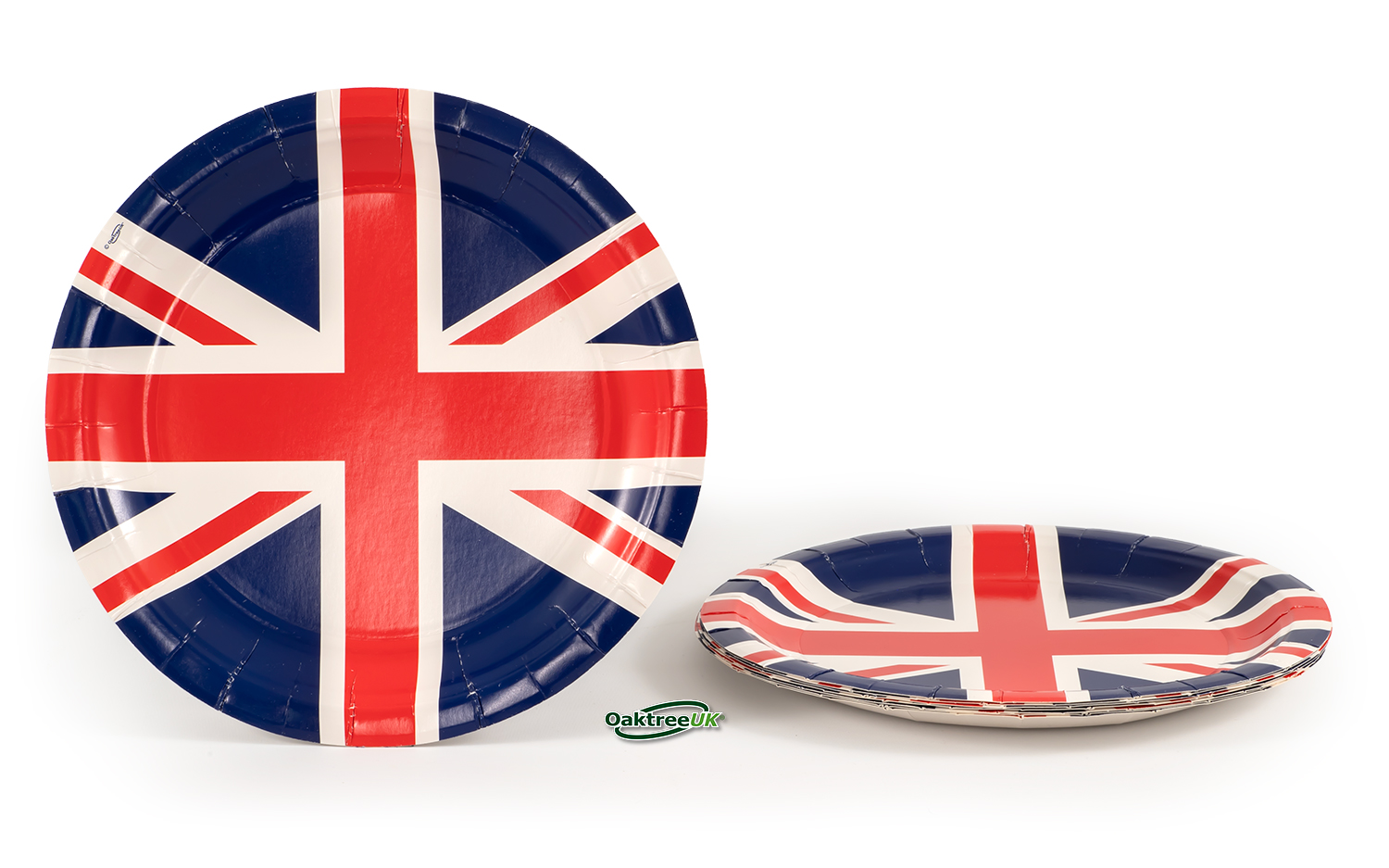 Union Jack Disposable Plates 8 pack